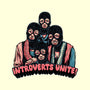 Introverts Unite-None-Removable Cover w Insert-Throw Pillow-glitchygorilla