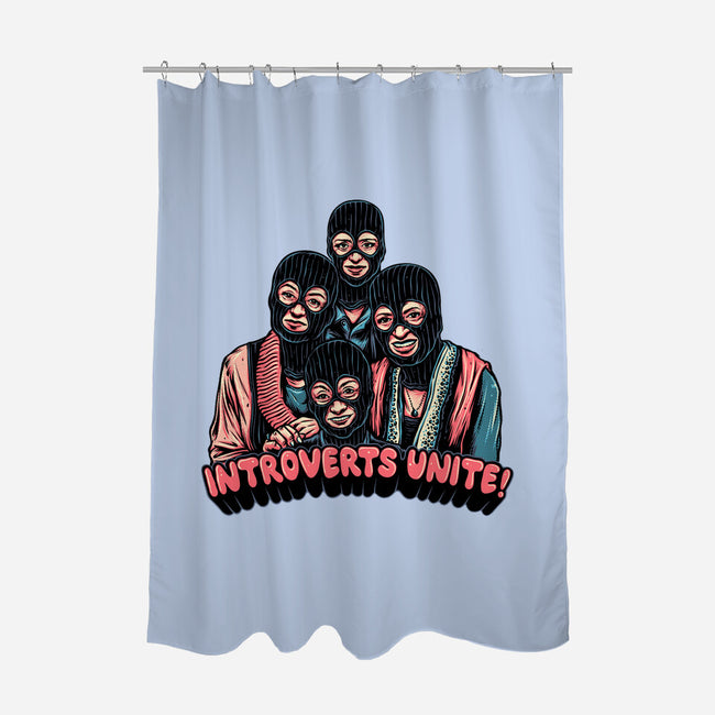 Introverts Unite-None-Polyester-Shower Curtain-glitchygorilla