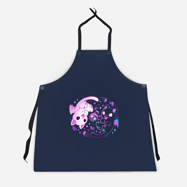 Magic Potions Kittens-Unisex-Kitchen-Apron-Vallina84