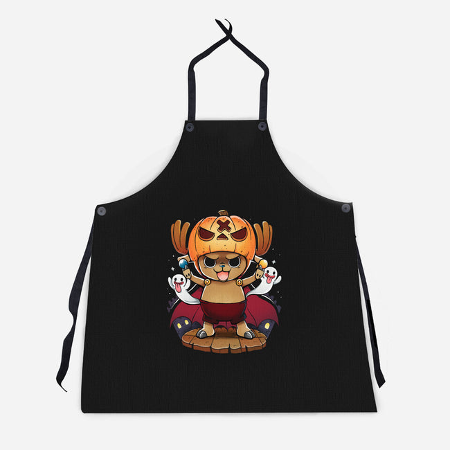 Halloween Cute Deer-Unisex-Kitchen-Apron-Vallina84