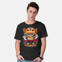 Halloween Cute Deer-Mens-Basic-Tee-Vallina84