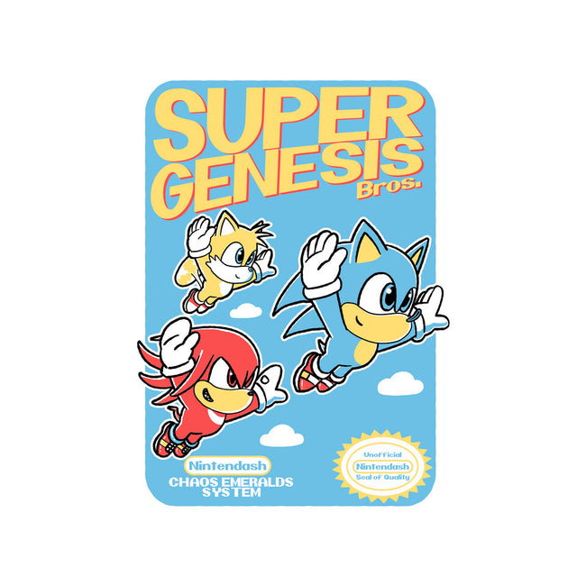 Super Genesis Bros-Baby-Basic-Tee-naomori