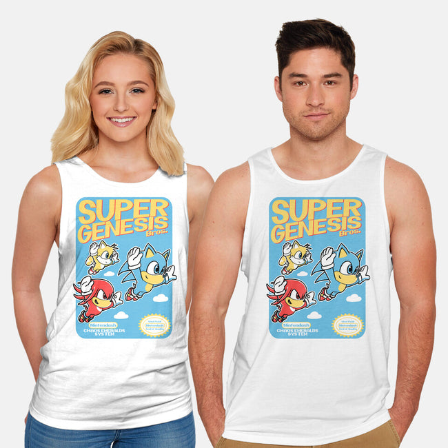 Super Genesis Bros-Unisex-Basic-Tank-naomori