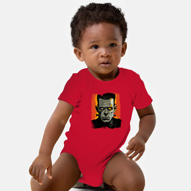 The Modern Prometheus-Baby-Basic-Onesie-kharmazero