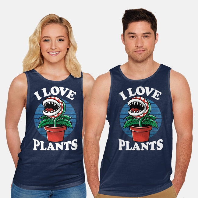 I Love Plants-Unisex-Basic-Tank-fanfreak1