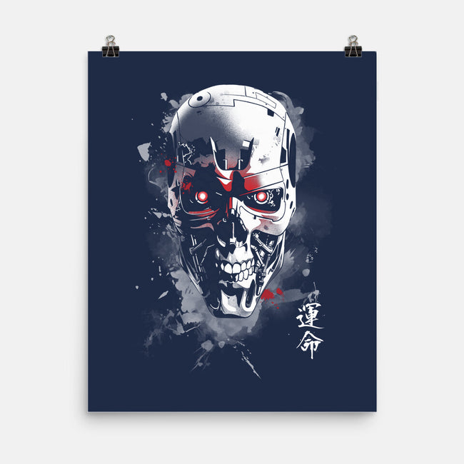 Ink T-800-None-Matte-Poster-ddjvigo