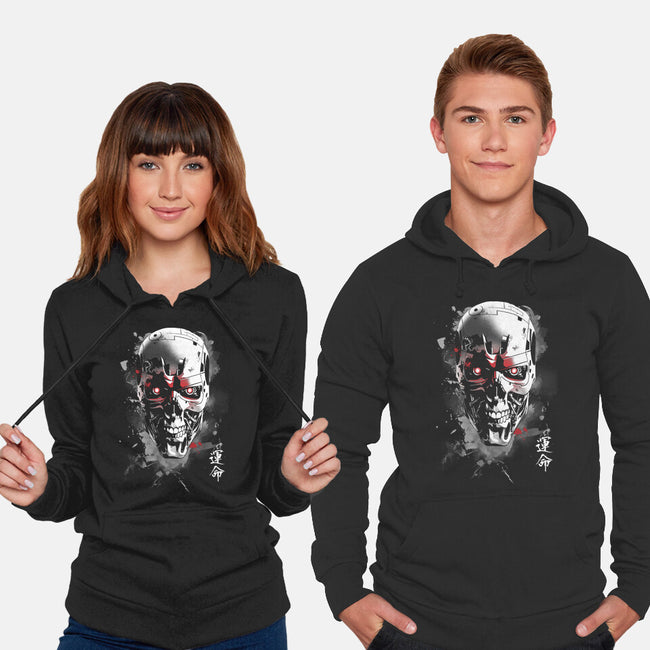 Ink T-800-Unisex-Pullover-Sweatshirt-ddjvigo