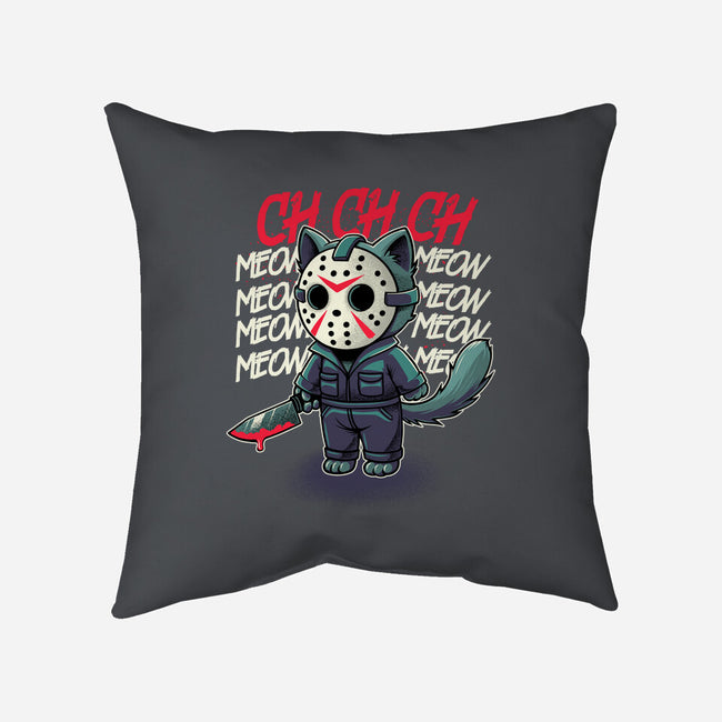 Meow Meow Meow-None-Removable Cover w Insert-Throw Pillow-Astrobot Invention