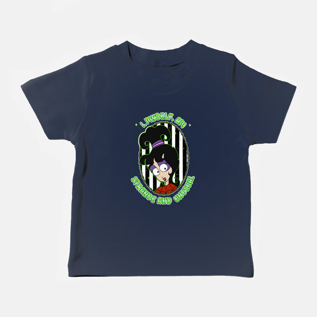 I Myself Am Strange And Unusual-Baby-Basic-Tee-Alexhefe