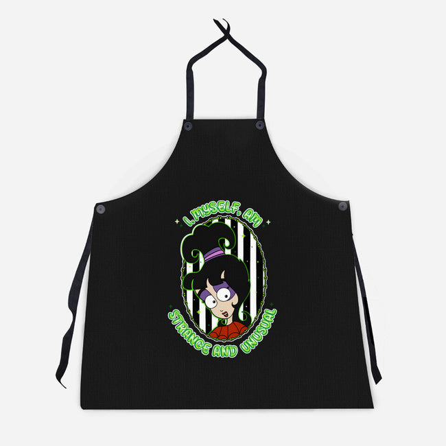 I Myself Am Strange And Unusual-Unisex-Kitchen-Apron-Alexhefe