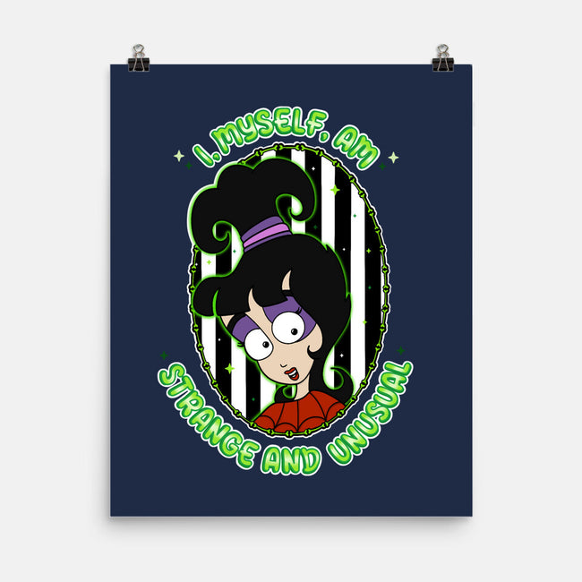 I Myself Am Strange And Unusual-None-Matte-Poster-Alexhefe