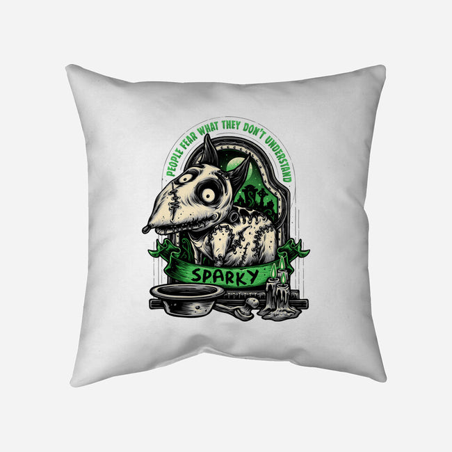 Halloween Dog-None-Removable Cover w Insert-Throw Pillow-glitchygorilla