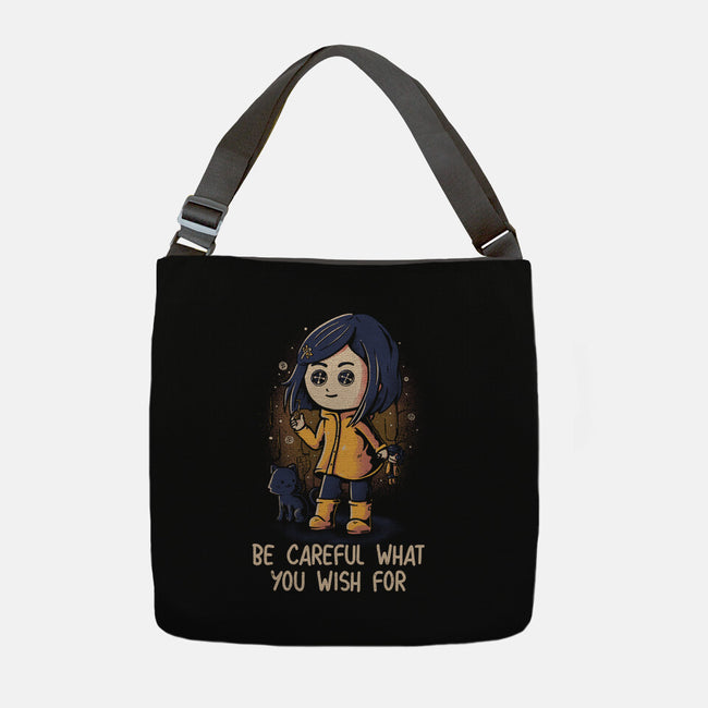 Be Careful-None-Adjustable Tote-Bag-yumie