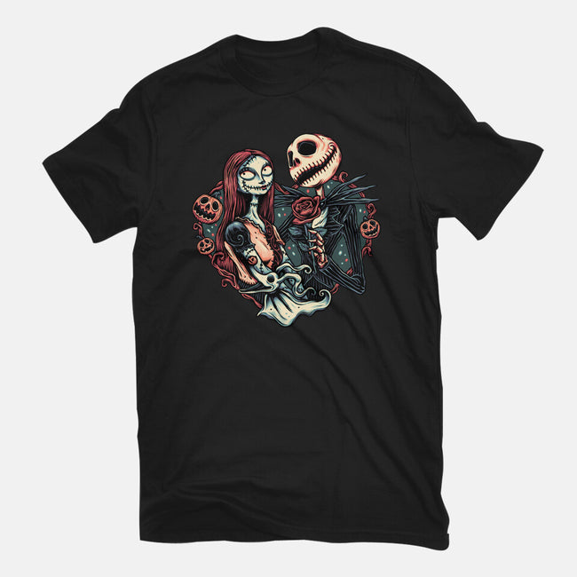 Skeleton Love-Mens-Premium-Tee-glitchygorilla