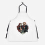 Skeleton Love-Unisex-Kitchen-Apron-glitchygorilla