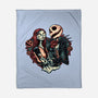 Skeleton Love-None-Fleece-Blanket-glitchygorilla