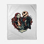 Skeleton Love-None-Fleece-Blanket-glitchygorilla