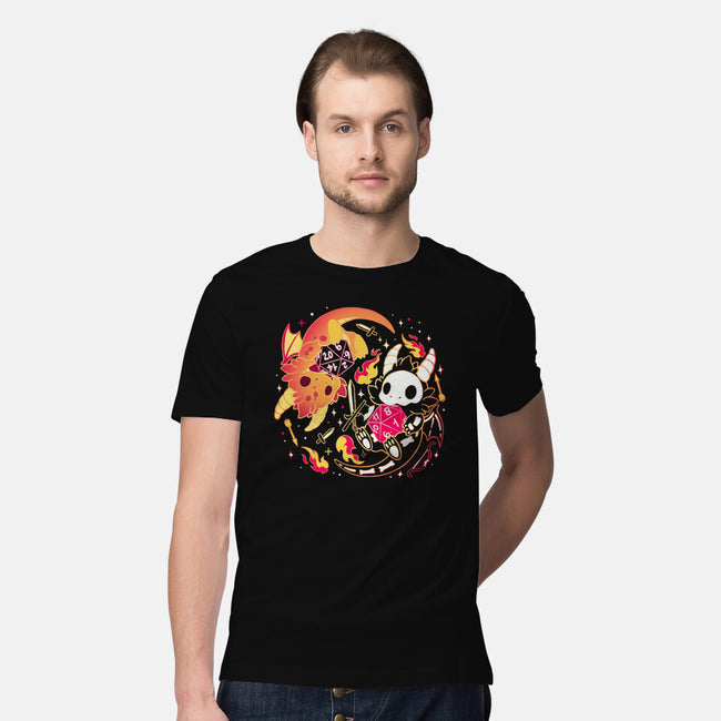 Winner Loser Dice Dragon-Mens-Premium-Tee-Vallina84