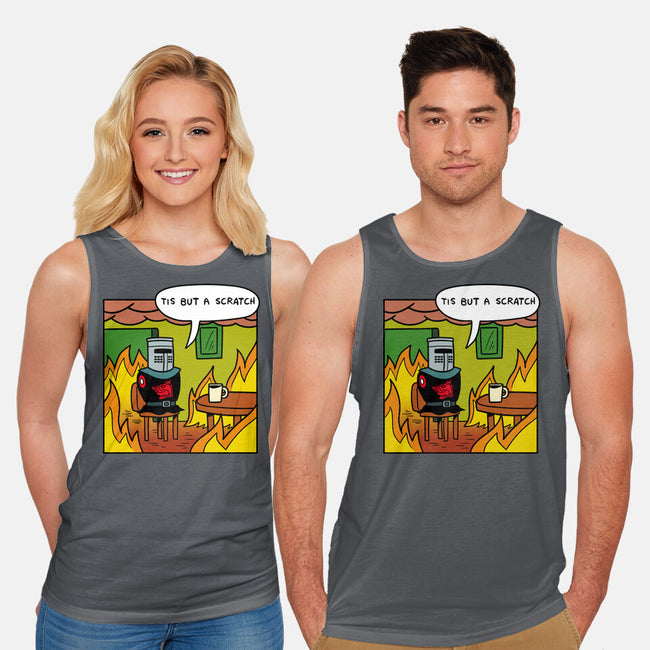 Black Knight Fine-Unisex-Basic-Tank-jasesa