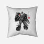 Tyrannical Leader Sumi-e-None-Removable Cover w Insert-Throw Pillow-DrMonekers