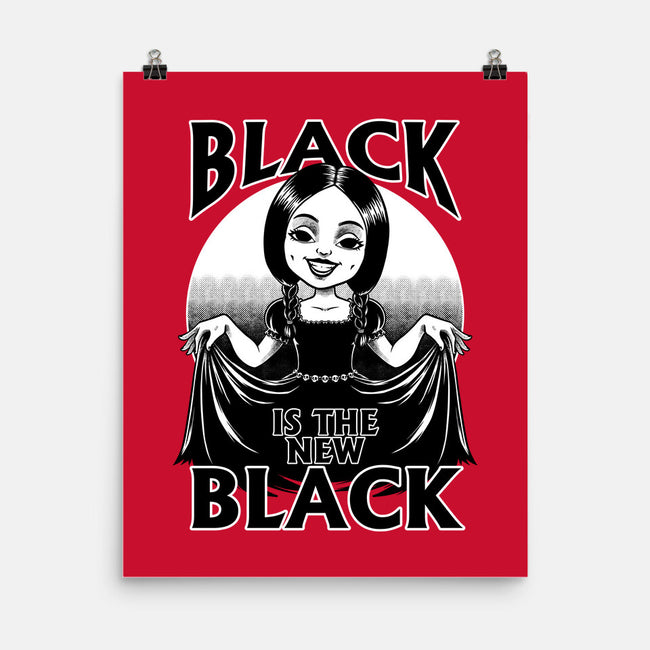 New Black Goth Dress-None-Matte-Poster-Studio Mootant