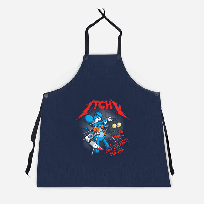 And Violence For All-Unisex-Kitchen-Apron-Barbadifuoco