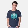 Blue Eyes White Dragon-Mens-Basic-Tee-dandingeroz