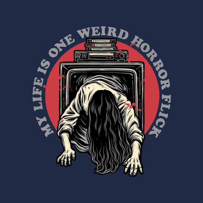 One Big Horror Flick-None-Glossy-Sticker-glitchygorilla