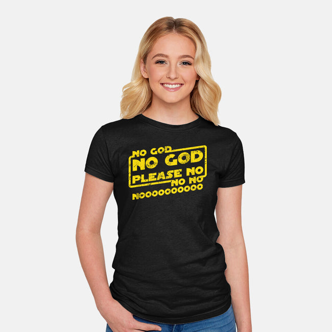 No God-Womens-Fitted-Tee-Dylon_G