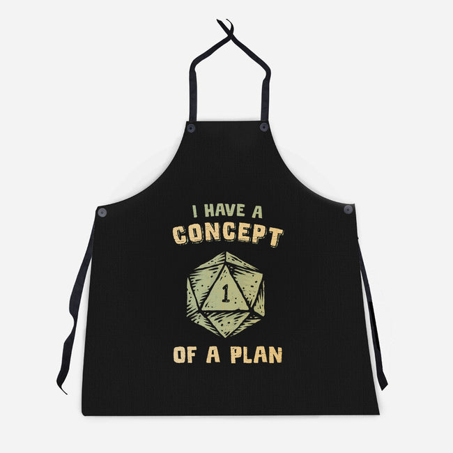 A Concept Of A Plan-Unisex-Kitchen-Apron-kg07