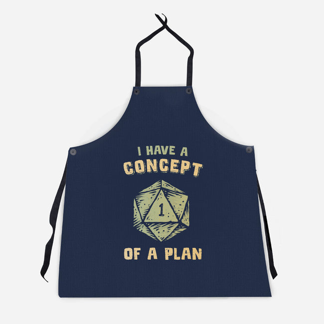 A Concept Of A Plan-Unisex-Kitchen-Apron-kg07