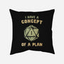 A Concept Of A Plan-None-Removable Cover w Insert-Throw Pillow-kg07