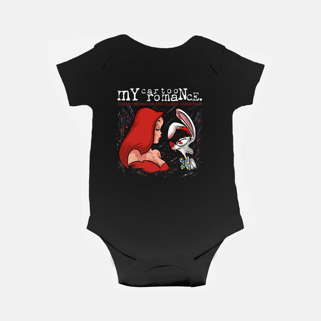 My Cartoon Romance-Baby-Basic-Onesie-zascanauta