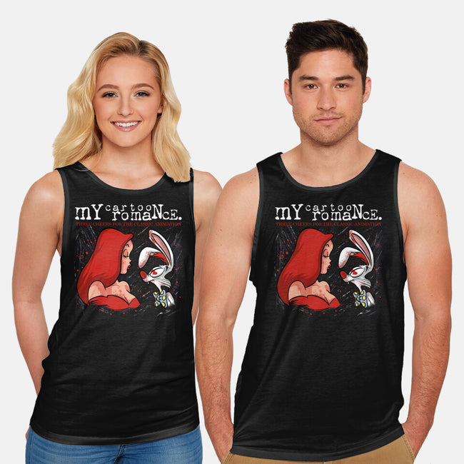 My Cartoon Romance-Unisex-Basic-Tank-zascanauta