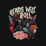 Heads Will Roll-None-Fleece-Blanket-glitchygorilla