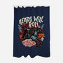 Heads Will Roll-None-Polyester-Shower Curtain-glitchygorilla