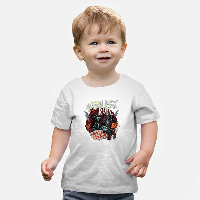 Heads Will Roll-Baby-Basic-Tee-glitchygorilla