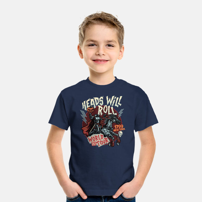 Heads Will Roll-Youth-Basic-Tee-glitchygorilla