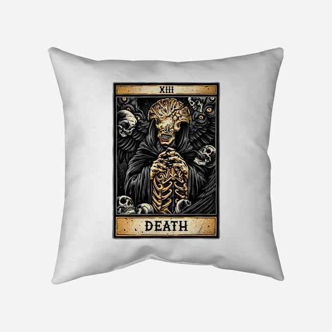 Death Angel-None-Removable Cover w Insert-Throw Pillow-glitchygorilla