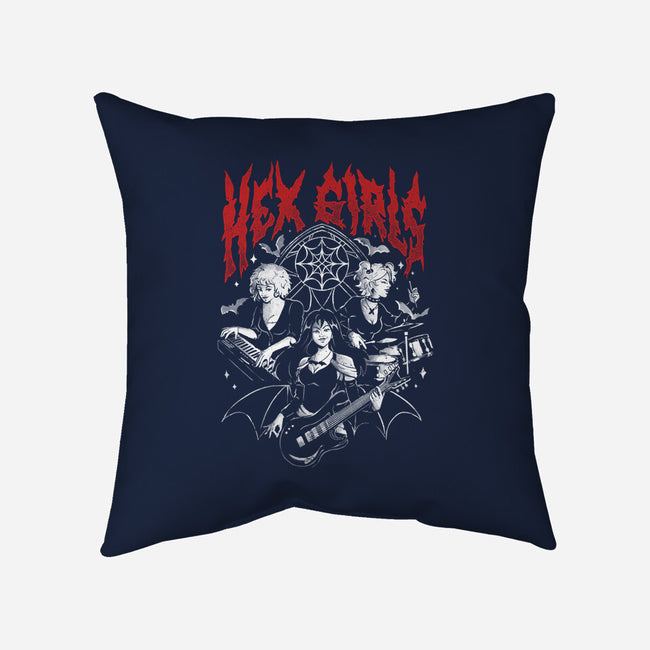 Hex Girls-None-Removable Cover w Insert-Throw Pillow-Arigatees