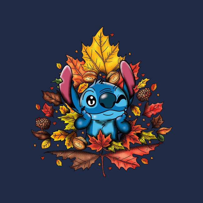 Ohana Autumn Leaf-None-Glossy-Sticker-JamesQJO