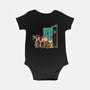 Treats Or Nightmares-Baby-Basic-Onesie-Diego Gurgell