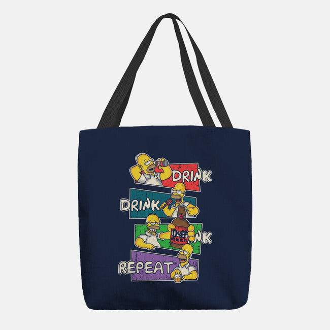 Drink And Repeat-None-Basic Tote-Bag-turborat14