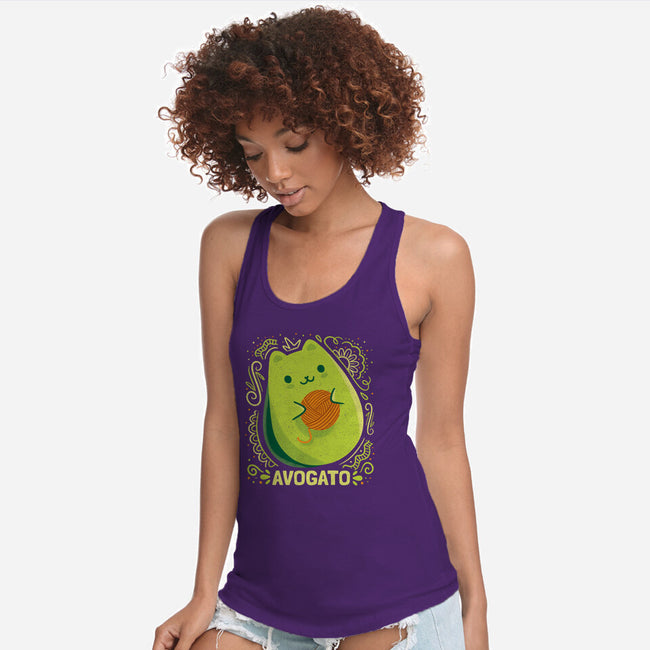 Avogato-Womens-Racerback-Tank-Aarons Art Room