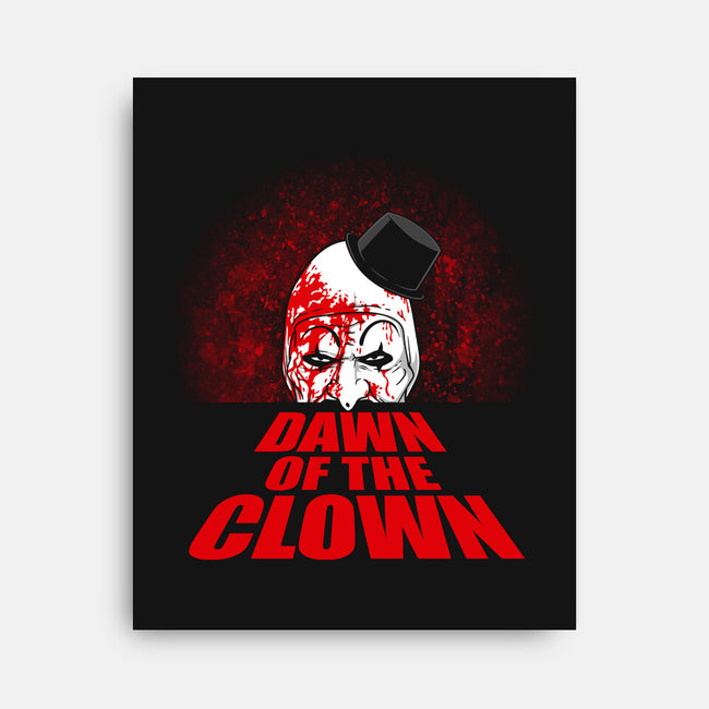 Dawn Of The Clown-None-Stretched-Canvas-jasesa