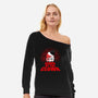 Dawn Of The Clown-Womens-Off Shoulder-Sweatshirt-jasesa