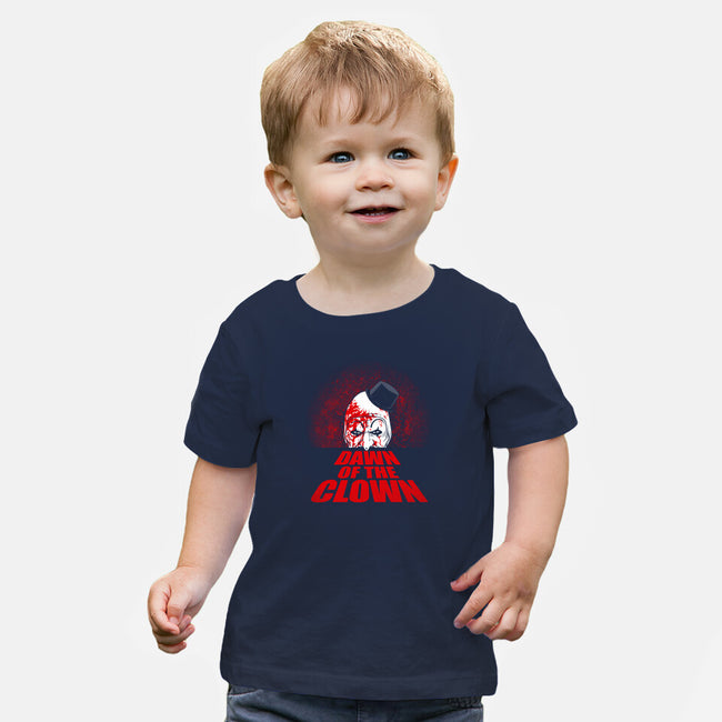 Dawn Of The Clown-Baby-Basic-Tee-jasesa