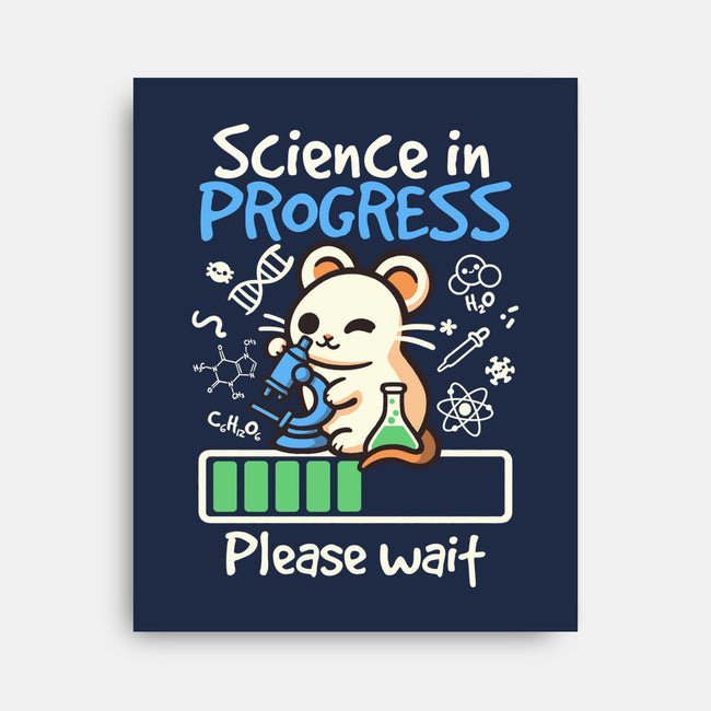 Science In Progress-None-Stretched-Canvas-NemiMakeit