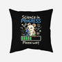 Science In Progress-None-Removable Cover w Insert-Throw Pillow-NemiMakeit