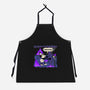 This Is Spooky But Fine-Unisex-Kitchen-Apron-rocketman_art